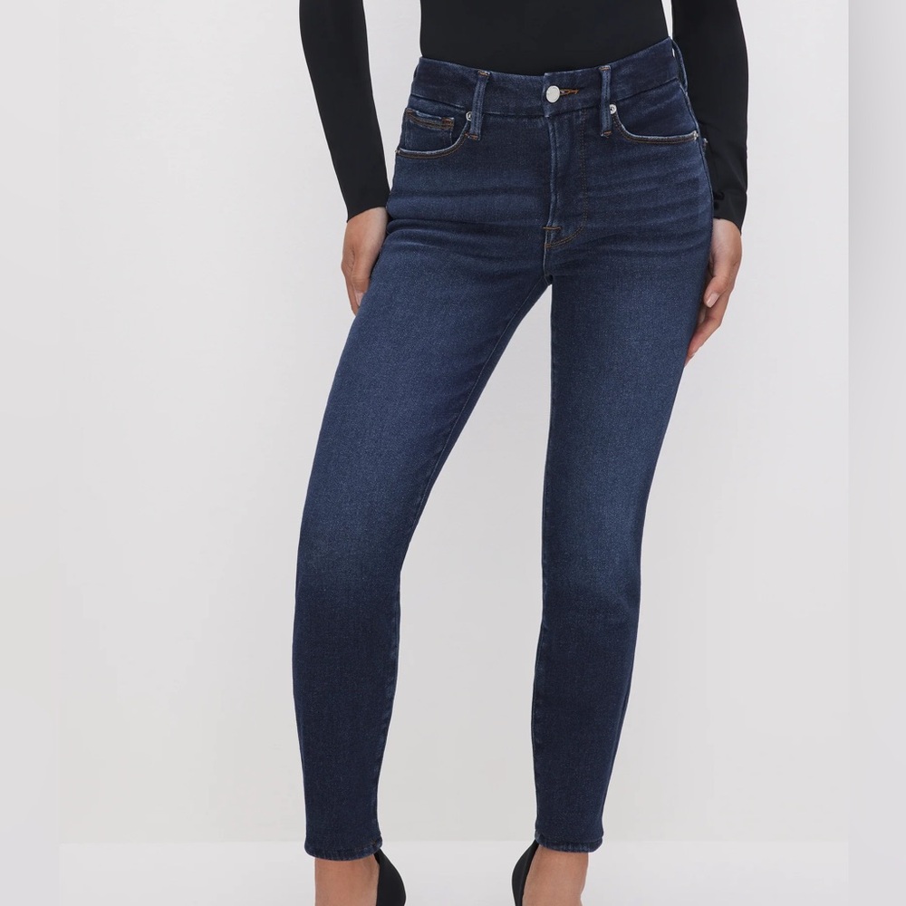 NWT Good American Good petite skinny jeans